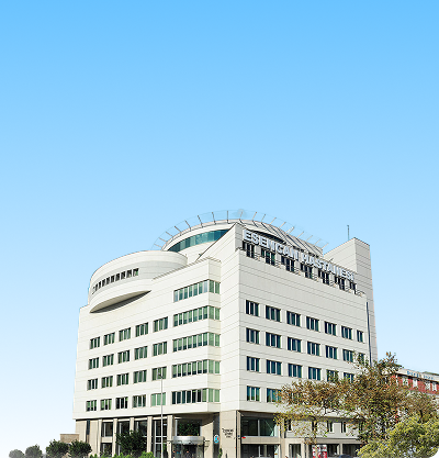 Esencan Hospital building in Istanbul
